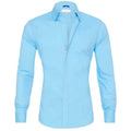 Men's Shirt – Slim Fit – Breathable Blend – Zipper Closure – Smart Casual