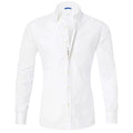 Men's Shirt – Slim Fit – Breathable Blend – Zipper Closure – Smart Casual