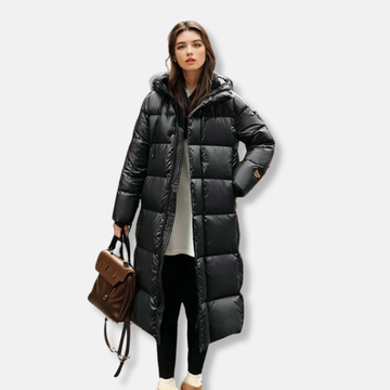 Quilted Hooded Oversized Padded Jacket