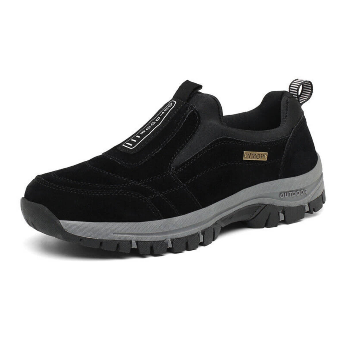 Men's Shoes Slip-on - Faux Suede - Comfortable Rubber Sole - Outdoor & Casual