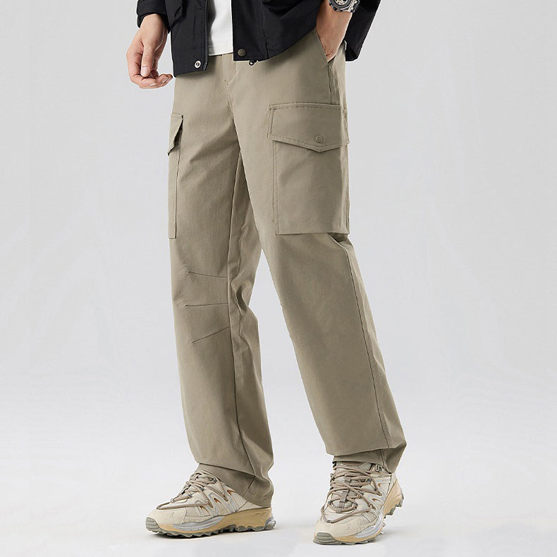 Articulated Knee Relaxed Fit Cargo Pants