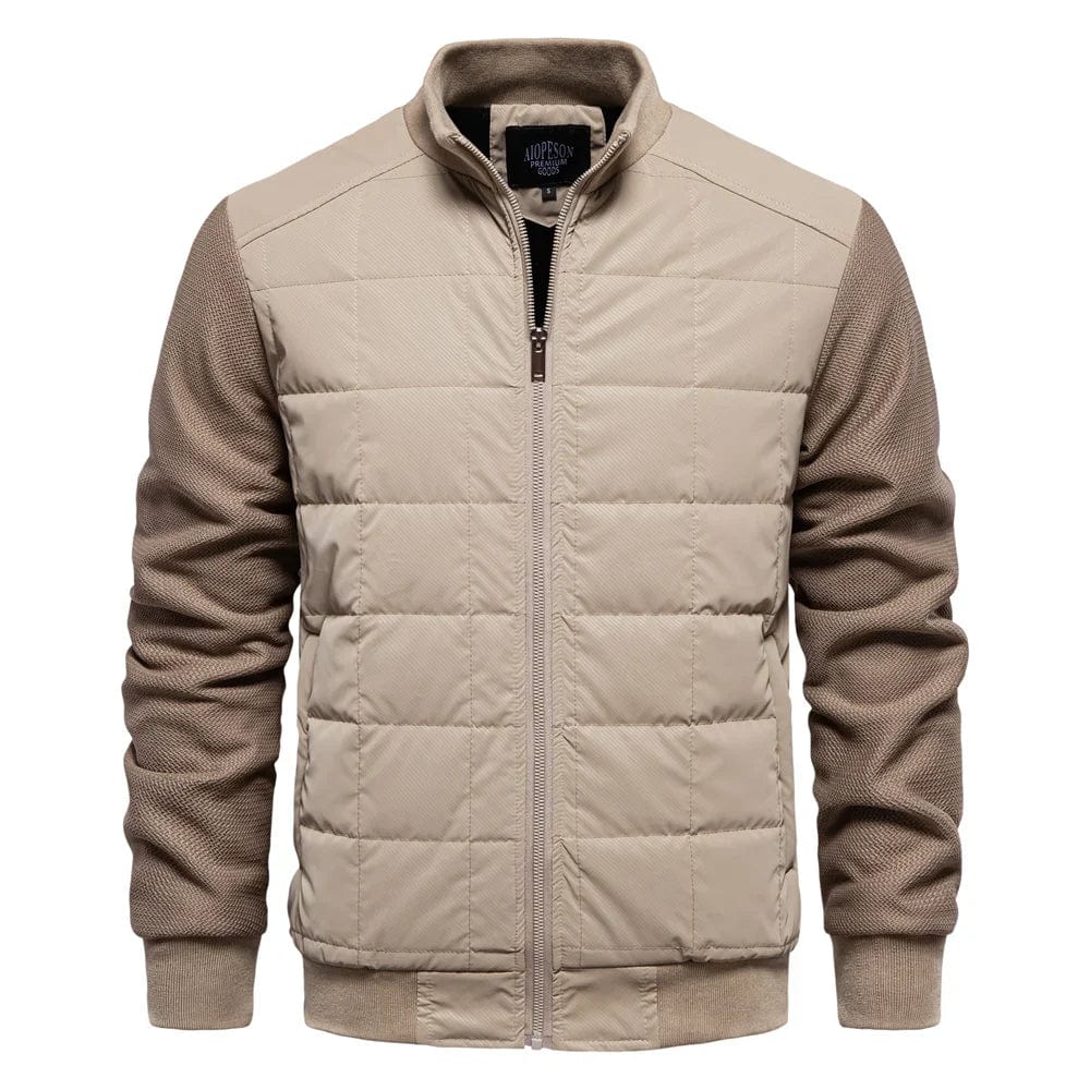 Quilted Slim Fit Hybrid Knit Jacket