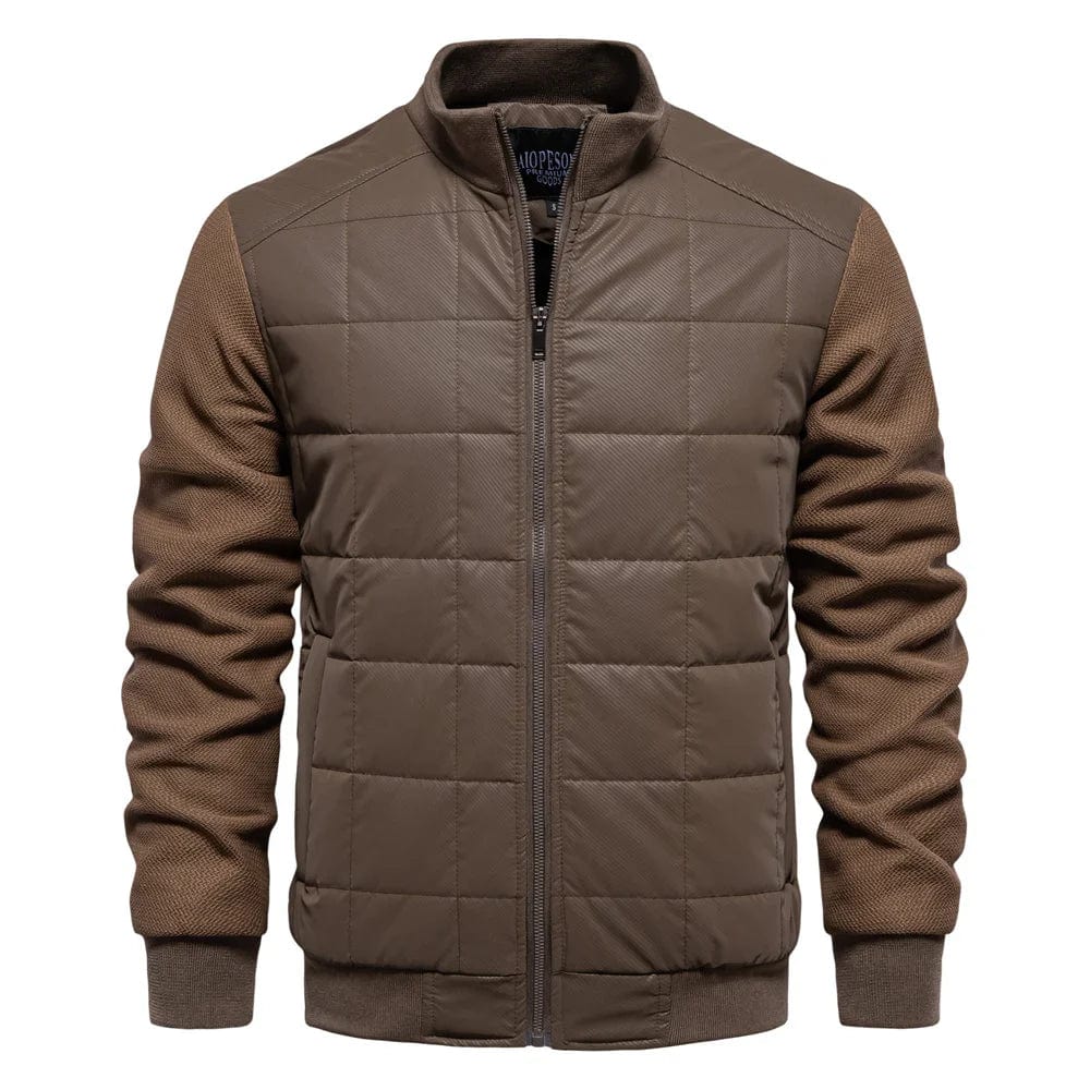 Quilted Slim Fit Hybrid Knit Jacket