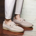 Men's Loafers – Suede – Slip-on Design – Rubber Sole – Minimalist Smart-Casual