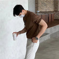 Men's Polo Shirt – Slim Fit – Ribbed Structure – Short Sleeve – Soft Breathable Comfort