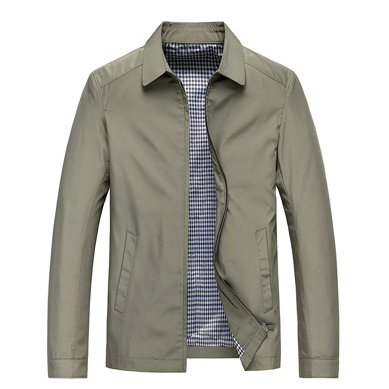 Water-Resistant Tailored Fit Collar Jacket