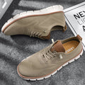 Men's Sneakers - Breathable Knit - Lightweight Rubber Sole - Lace-up Closure Comfort