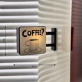 Printed Acrylic Coffee LED Wall Light Sign