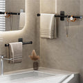 Minimalist Wall-Mounted Towel Bar