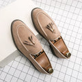 Men's Moccasins – Suede – Classic Fit – Slipper Style with Tassels – Elegant Slip-on