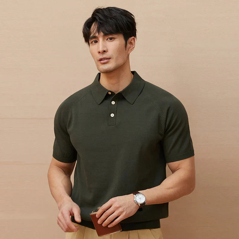Soft Cotton Tailored Fit Polo Shirt