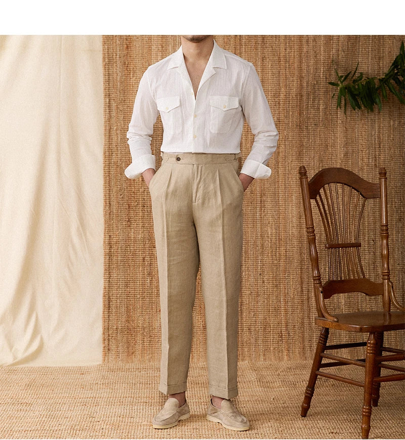 Breathable Cotton Blend Classic Fit Shirt