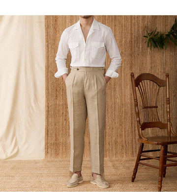 Breathable Cotton Blend Classic Fit Shirt