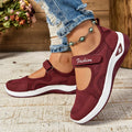 Women's Sneakers - Breathable Mesh - Adjustable Strap - Comfortable Sole for Everyday