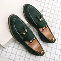 Men's Moccasins – Suede – Classic Fit – Slipper Style with Tassels – Elegant Slip-on