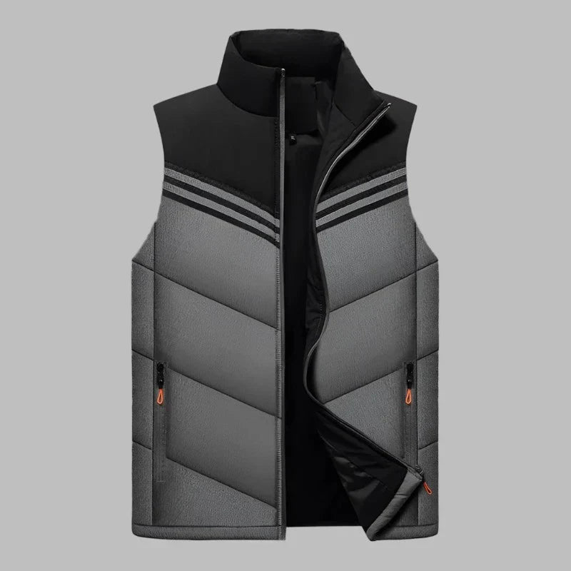 Quilted Padded Slim Fit Vest