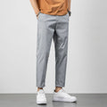 Men's Chinos – Relaxed Fit – Light Cotton – Ankle Tapered – Full Length