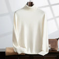 Men's Turtleneck Sweater – Cashmere – Relaxed Fit – Ribbed Edges – Soft Knit