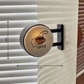 Printed Acrylic Coffee LED Wall Light Sign