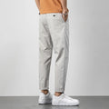 Men's Chinos – Relaxed Fit – Light Cotton – Ankle Tapered – Full Length