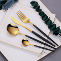 Minimalist Stainless Steel Mirror-Polished Flatware Set