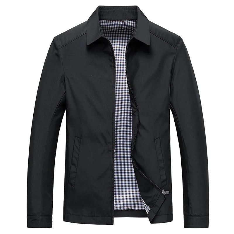 Water-Resistant Tailored Fit Collar Jacket