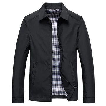 Water-Resistant Tailored Fit Collar Jacket