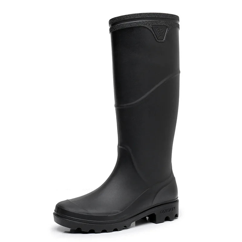 Waterproof Rugged Sole Utility Knee-High Boots