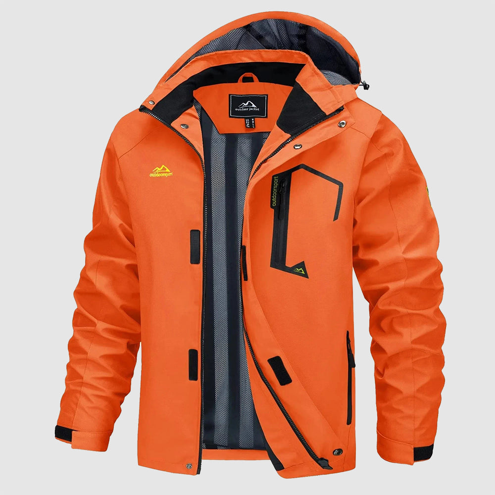 Waterproof Wind-Resistant Hooded Regular Fit Jacket