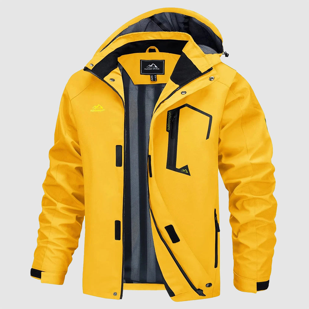Waterproof Wind-Resistant Hooded Regular Fit Jacket