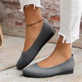 Women's Slip-on Shoes – Breathable Knit – Lightweight – Comfortable Fit – Seamless Design