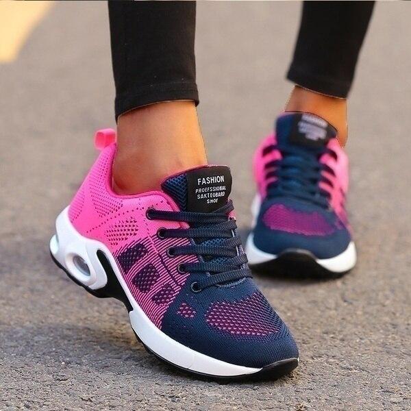 Breathable Shock-Absorbing Comfort Fit Sneakers