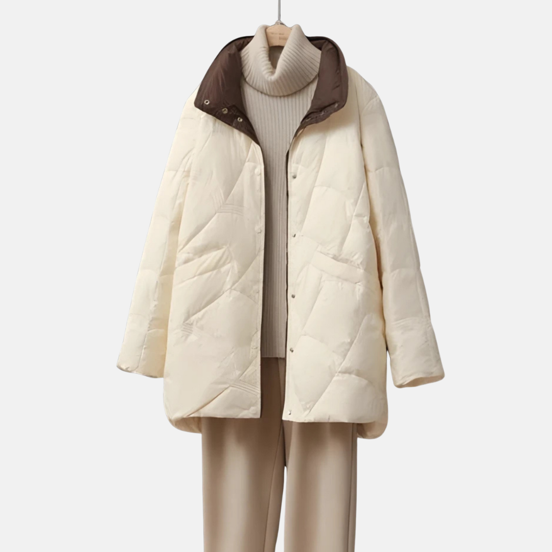 Quilted Synthetic Mid Length Jacket