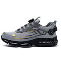 Men's Sneakers – Breathable Mesh – Adjustable Closure – Shock-Absorbing Rubber Sole