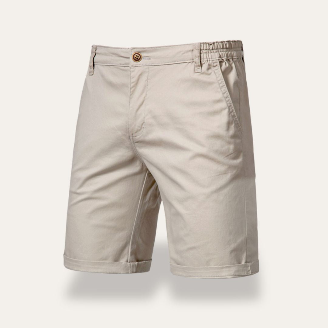 Classic Fit Natural Fibers Mid-Length Shorts