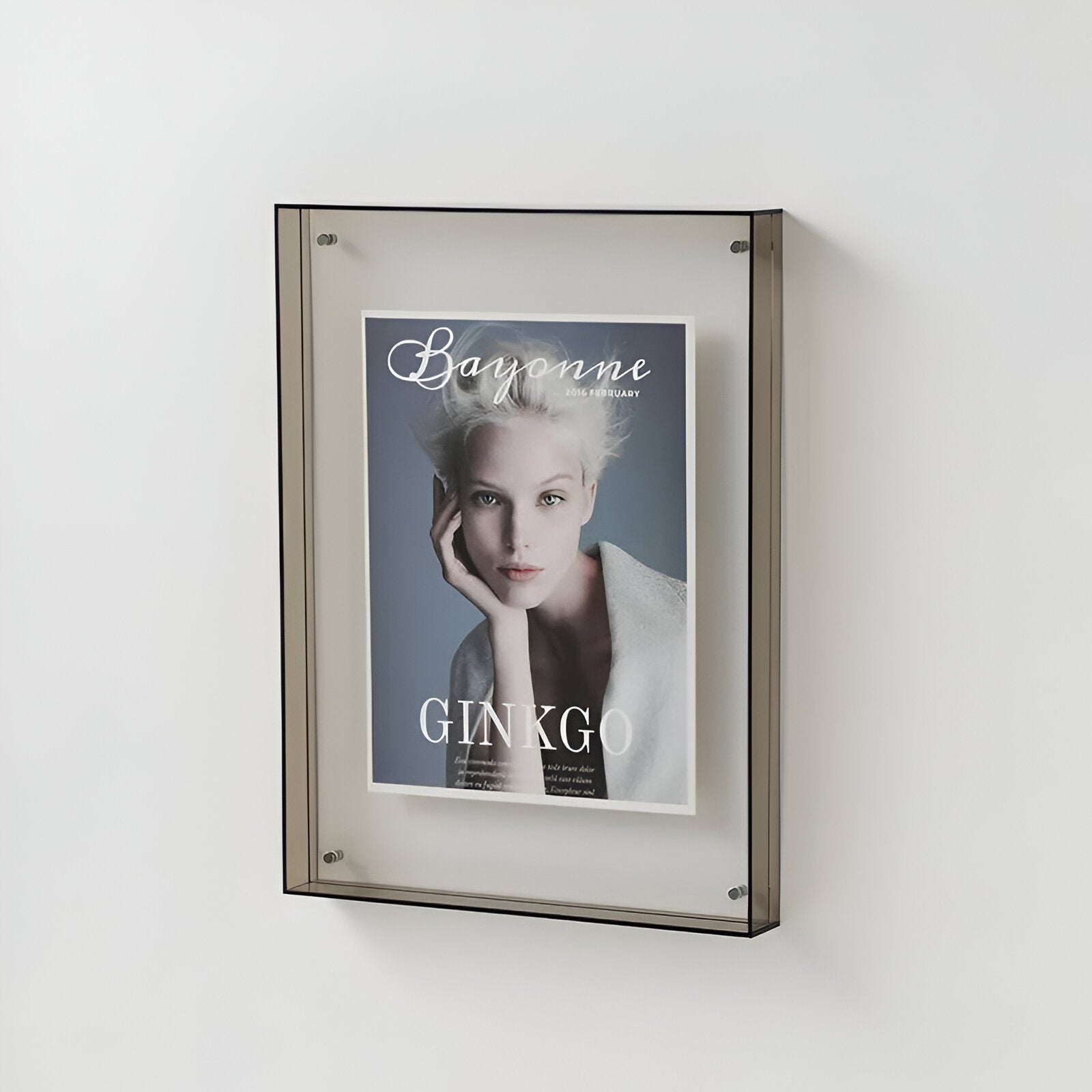Acrylic Minimalist Floating Picture Frame