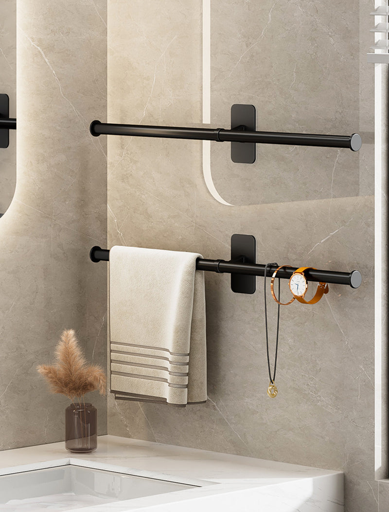 Minimalist Wall-Mounted Towel Bar