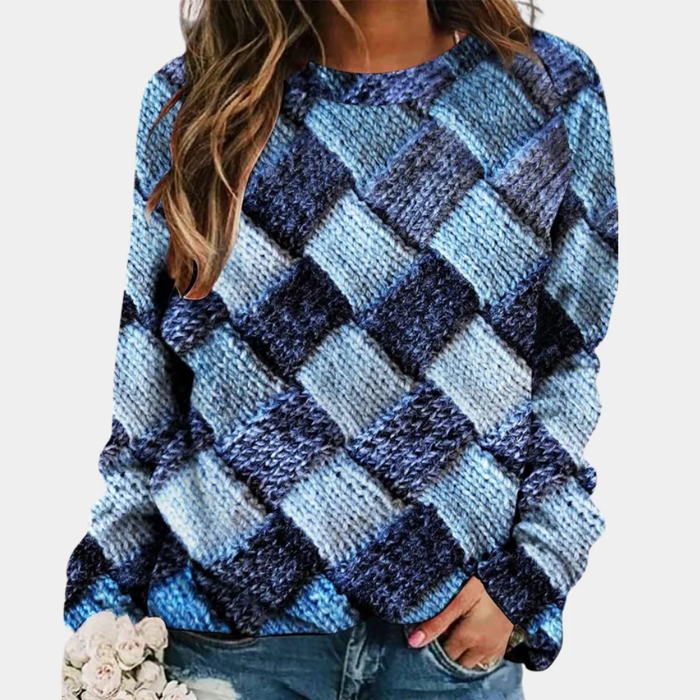 Chunky Cable Knit Wool Sweater