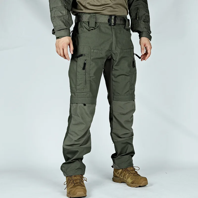 Ripstop Reinforced Slim-Straight Cargo Pants