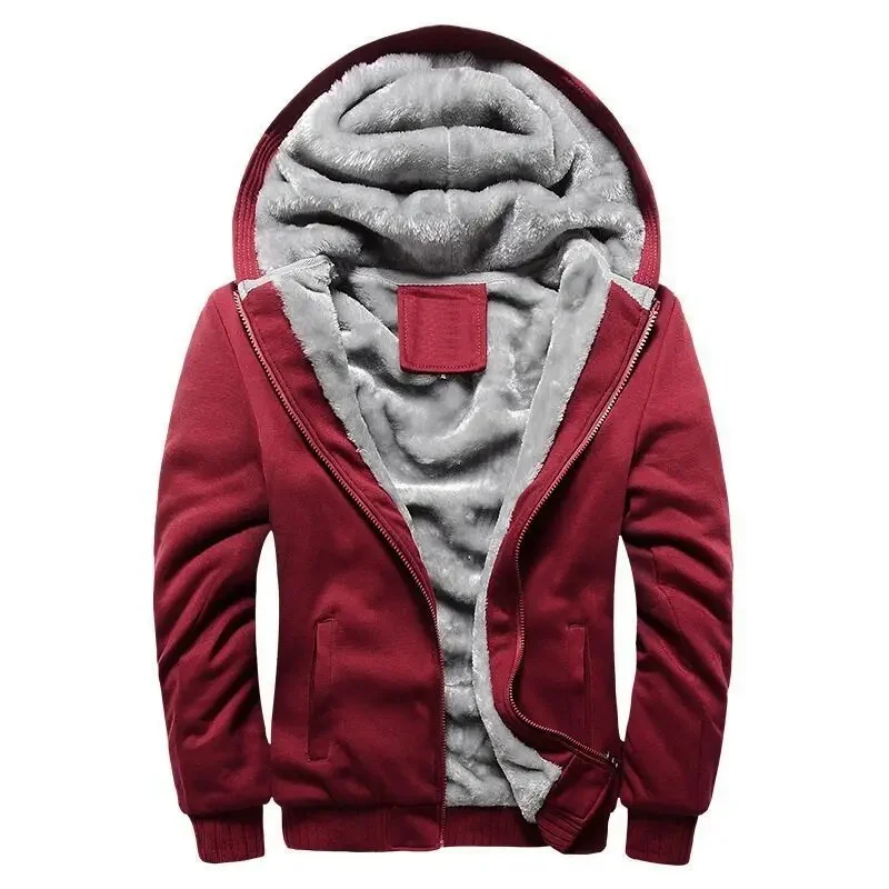 Plush Lined Regular Fit Hooded Jacket