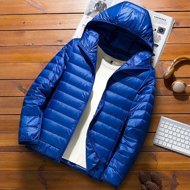 Weather-Resistant Lightweight Slim Fit Puffer Jacket