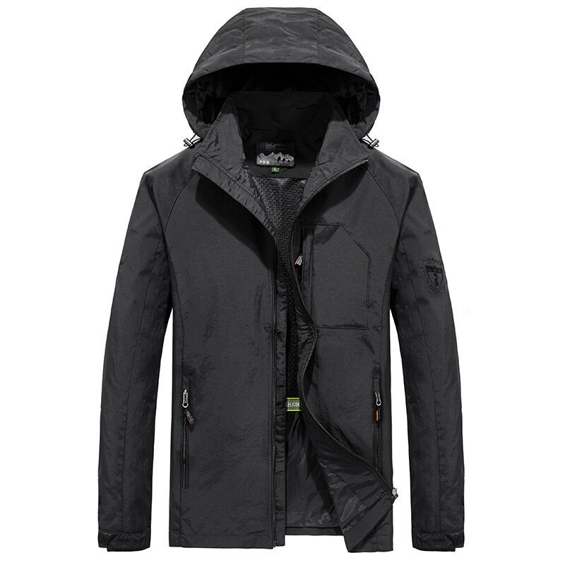 Lightweight Quick-Dry Breathable Hooded Jacket
