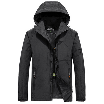 Lightweight Quick-Dry Breathable Hooded Jacket