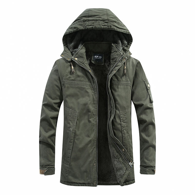 Sherpa Lined Relaxed Fit Hooded Coat