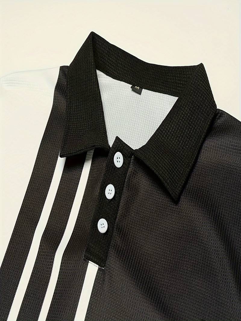Men's Polo Shirt - Classic Collar - Short Sleeves - Breathable Lightweight Design