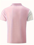 Men's Polo Shirt - Classic Collar - Short Sleeves - Breathable Lightweight Design