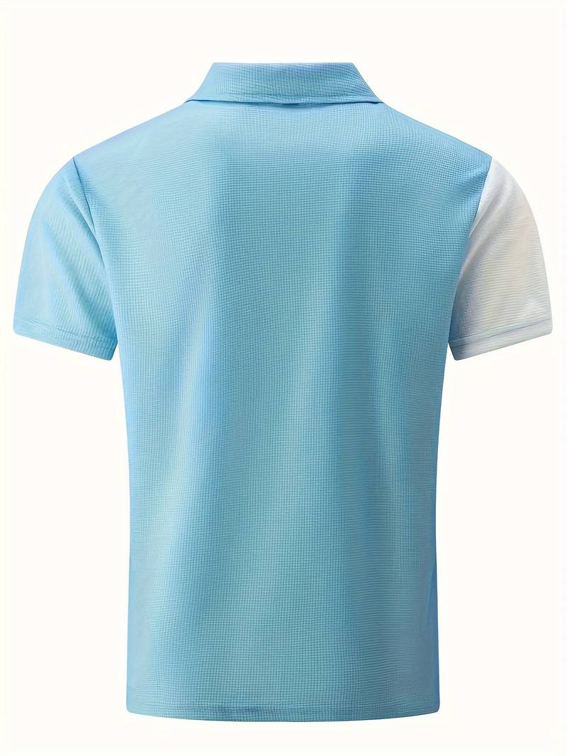 Men's Polo Shirt - Classic Collar - Short Sleeves - Breathable Lightweight Design