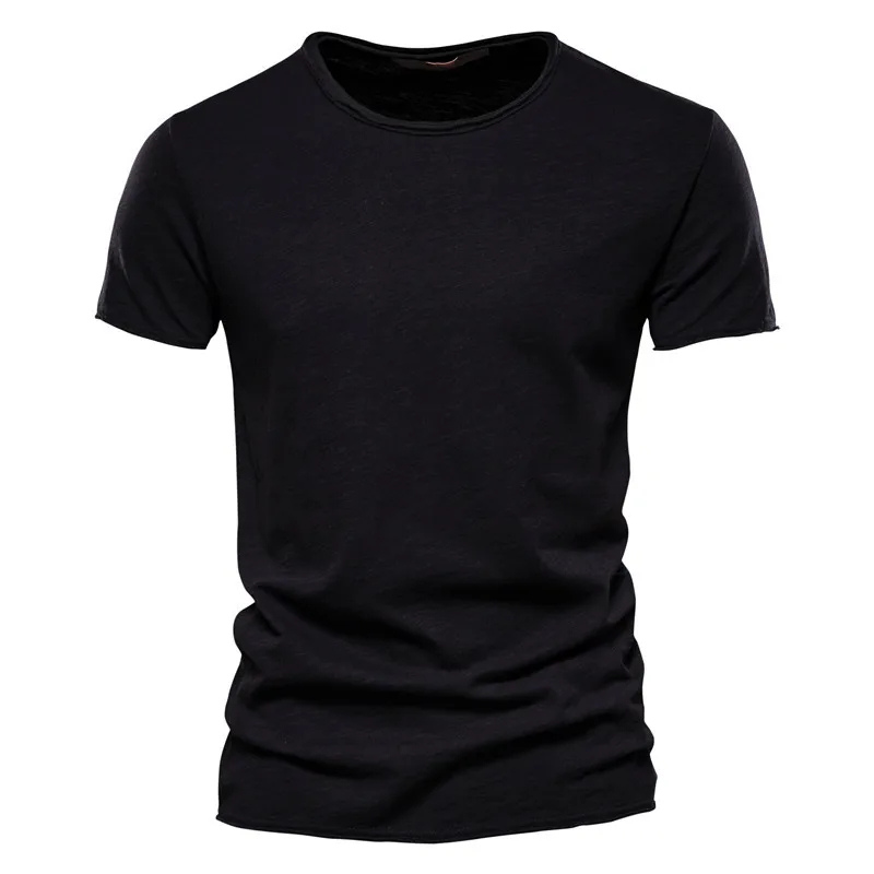 Slim Fit Cotton Blend T-Shirt
