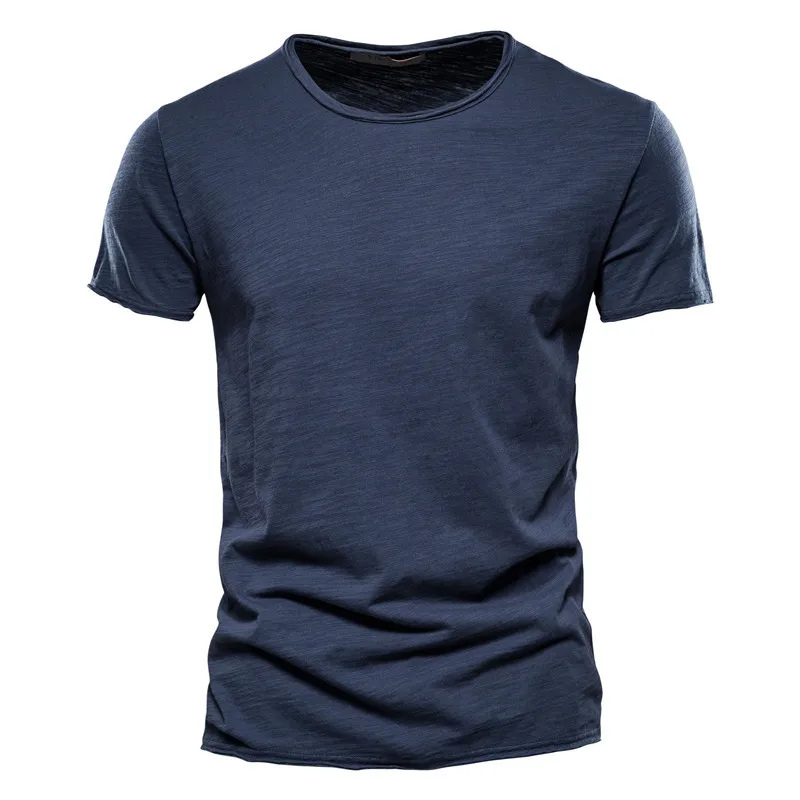 Slim Fit Cotton Blend T-Shirt
