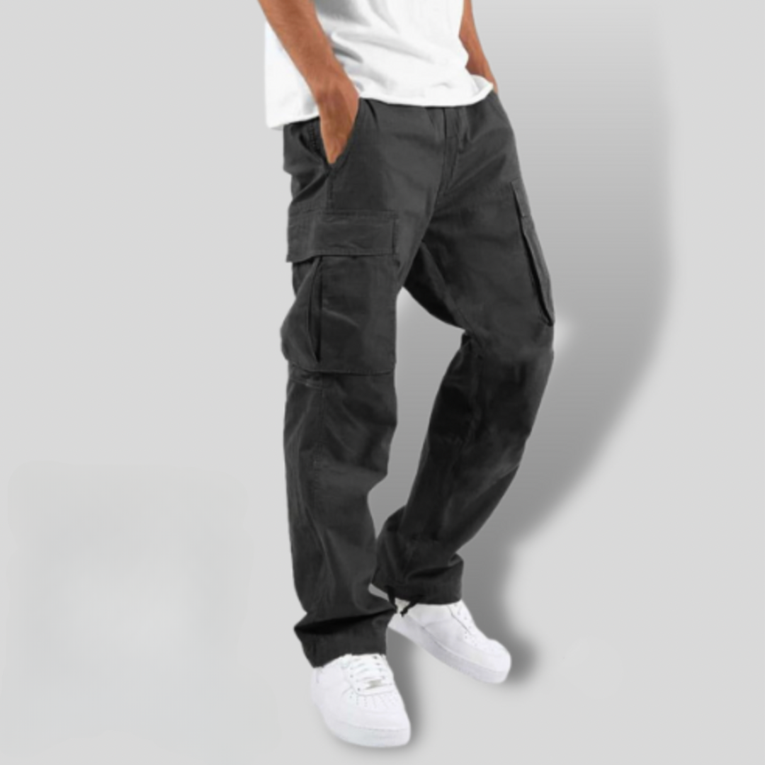 Durable Cotton Relaxed Fit Cargo Pants